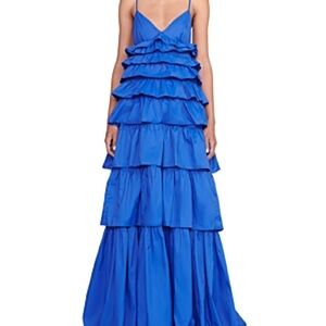 Staud Rylie Dress in Lapis